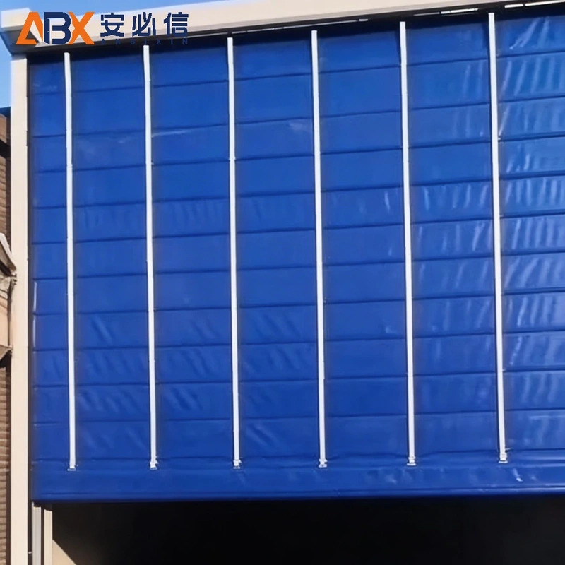 松原市柔性大门